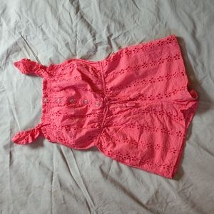Coral Romper